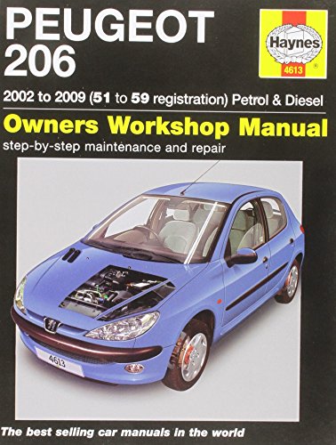 Stock image for Peugeot 206 Petrol and Diesel Service and Repair Manual: 2002-2009 (Haynes Service and Repair Manuals) for sale by WorldofBooks