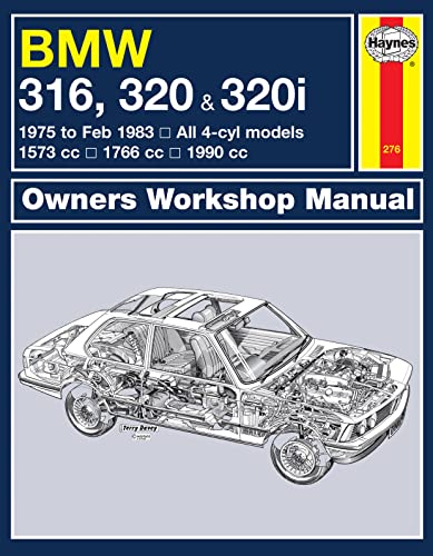Stock image for BMW 316, 320 &amp; 320I Owner's Workshop Manual for sale by Blackwell's