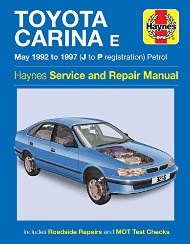 9780857335890: Toyota Carina E Petrol (May 92 - 97) Haynes Repair Manual