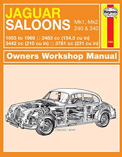 Stock image for Jaguar Mk I &amp; II, 240 &amp; 340 Owners Workshop Manual for sale by Blackwell's