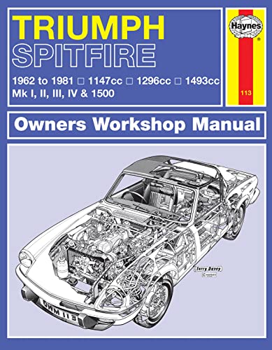 9780857336224: Triumph Spitfire Owner's Workshop Manual