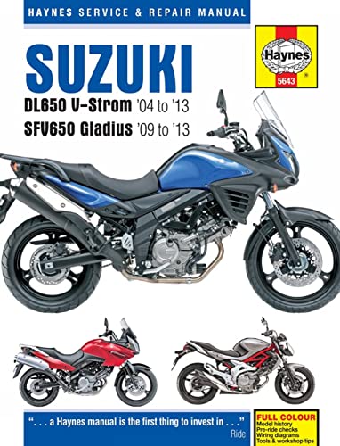 9780857336439: Suzuki DL650 V-Strom & SFV650 Gladius 2004 - 2013 (Haynes Powersport)