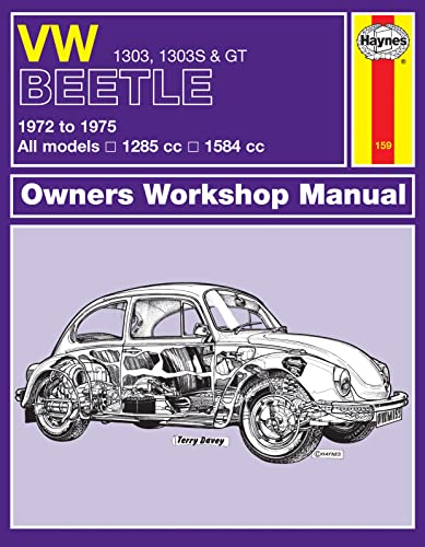 9780857336484: VW Beetle 1303, 1303S & GT (72 - 75) Haynes Repair Manual