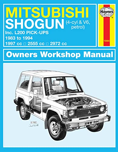 Stock image for Mitsubishi Shogun &amp; Pick-Ups Owners Workshop Manual for sale by Blackwell's
