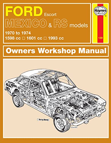 Imagen de archivo de Ford Escort RS Mexico Owner's Workshop Manual a la venta por Blackwell's