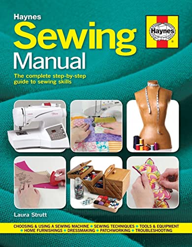Beispielbild fr Sewing Manual: The Complete Step-by-Step Guide to Sewing Skills (Haynes Manual) zum Verkauf von WorldofBooks