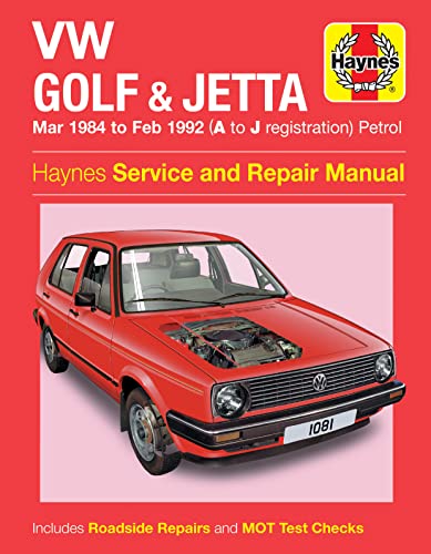 9780857338679: VW Golf & Jetta Mk 2 Petrol (Mar 84 - Feb 92) Haynes Repair Manual