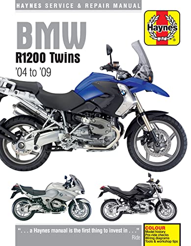 9780857338884: Haynes BMW R1200 Twins Service and Repair Manual: R1200 GS. 1170cc. 2004 to 2009, R1200 GS Adventure. 1170cc. 2006 to 2009, R1200 ST. 1170cc. 2005 to ... 2006 to 2008, R1200 R. 1170cc. 2007 to 2009