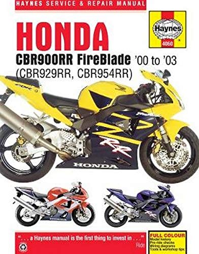 Beispielbild fr Honda CBR900RR Service and Repair Manual zum Verkauf von Monster Bookshop