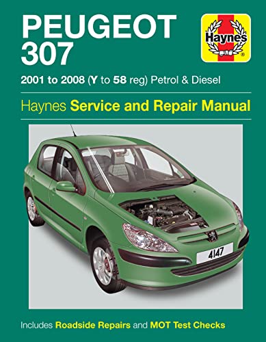 9780857338938: Peugeot 307 Petrol & Diesel (01 - 08) Haynes Repair Manual
