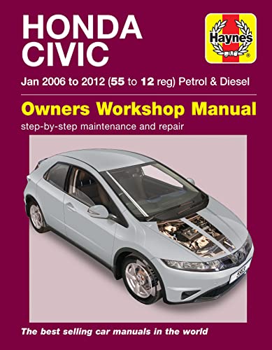 9780857339133: Honda Civic (Jan 06 - 12) Haynes Repair Manual (Paperback)