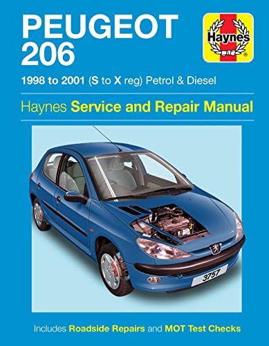 9780857339690: Peugeot 206 Petrol & Diesel (98 - 01) Haynes Repair Manual