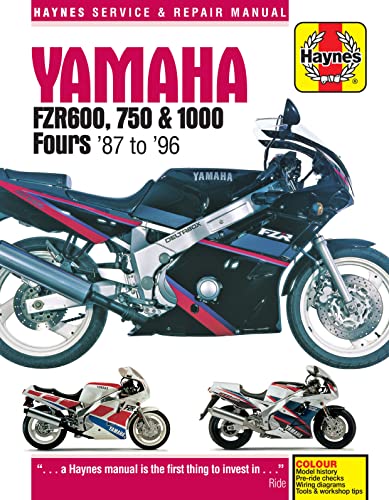 Beispielbild fr Yamaha FZR 600, 750, 1000 Service and Repair Manual (Haynes Service and Repair Manuals) zum Verkauf von Monster Bookshop