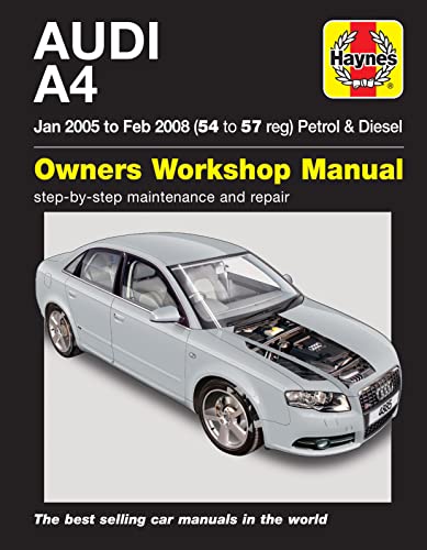 9780857339959: Audi A4 Petrol & Diesel (Jan 05 to Feb 08) Haynes Repair Manual