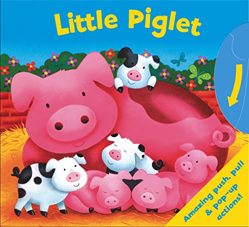 Beispielbild fr Board Book - Little Piglet - Baby Book (Igloo Books Ltd) (Who am I?) zum Verkauf von WorldofBooks