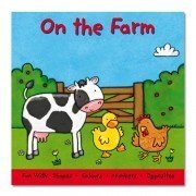 Beispielbild fr On the Farm Shapes, Colors, Numbers & Opposites (A push-pull-turn and lift book) zum Verkauf von Better World Books