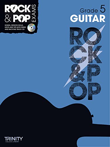 Stock image for Trinity Rock & Pop Guitar Grade 5 (With Free Audio CD) for sale by WorldofBooks