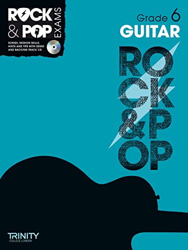 Imagen de archivo de Trinity Rock & Pop Exams: Guitar Grade 6 (With Free Audio CD) a la venta por WorldofBooks