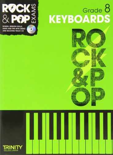 9780857362445: Trinity College London : Rock & Pop Grade 8 For Keyboard + Cd