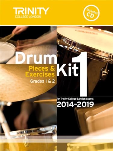 Imagen de archivo de Drum Kit 1 Grades 1 - 2: Pieces & Exercises for Trinity College London Exams (With Free Audio CD): Percussion Teaching Material a la venta por WorldofBooks