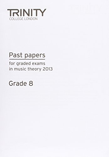 9780857363596: Trinity College London Theory of Music Past Paper (2013) Grade 8