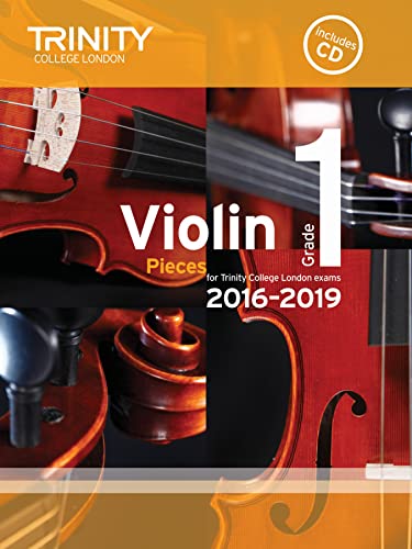 Stock image for Violin Exam Pieces Grade 1 2016-2019 (Score, Part & CD) (Trinity Repertoire Library) for sale by WorldofBooks