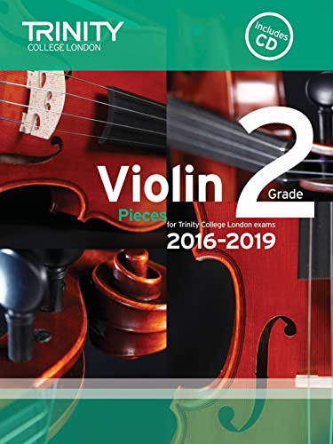 Stock image for Violin Exam Pieces Grade 2 2016-2019 (Score, Part & CD) (Trinity Repertoire Library) for sale by WorldofBooks