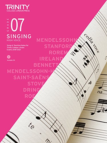 Stock image for Trinity College London 2018-2021 Singing Grade 7 (High Voice) (Singing 2018 2021) for sale by Revaluation Books