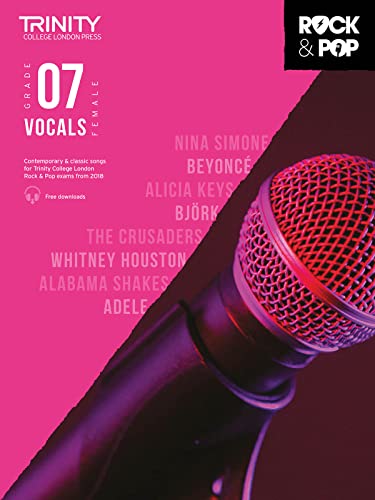 9780857366757: Trinity College London Rock & Pop 2018 Vocals Grade 7 (Female Voice): Female Voice - Grade 7 (Trinity Rock & Pop)