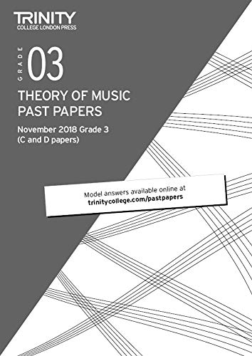 9780857367884: Trinity College London Theory of Music Past Papers (Nov 2018) Grade 3