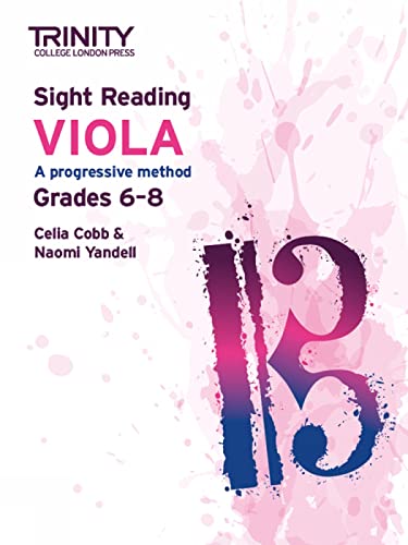 9780857368584: Trinity College London Sight Reading Viola: Grades 6-8