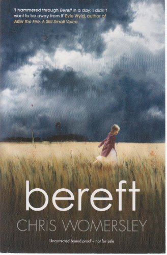 Stock image for Bereft for sale by Bestsellersuk