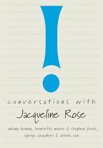 Beispielbild fr Conversations with Jacqueline Rose zum Verkauf von Books Puddle