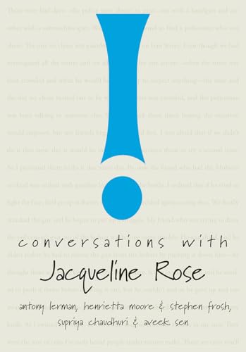 9780857425928: Conversations with Jacqueline Rose