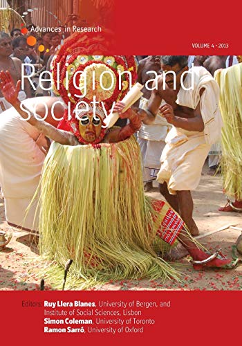 Stock image for Religion and Society: Volume 4: Advances in Research for sale by ALLBOOKS1