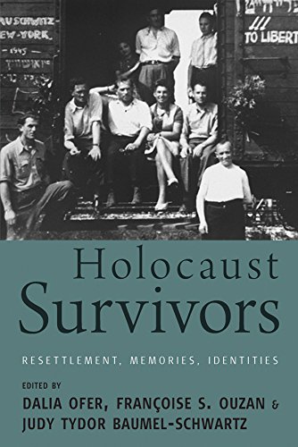 Beispielbild fr Holocaust Survivors: Resettlement, Memories, Identities zum Verkauf von Mispah books