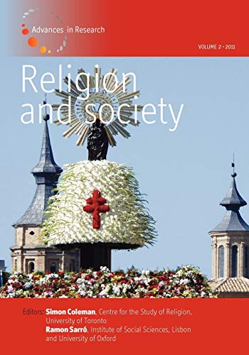 9780857454546: Religion and Society - Volume 2: Advances in Research