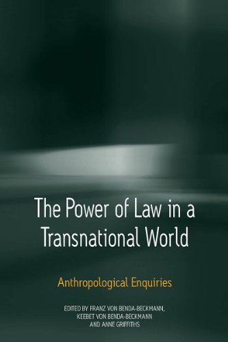 Imagen de archivo de The Power of Law in a Transnational World: Anthropological Enquiries a la venta por WorldofBooks