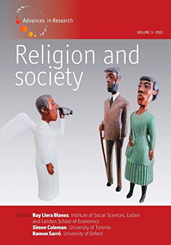 Stock image for Religion and Society - Volume 3: Advances in Research for sale by Mispah books