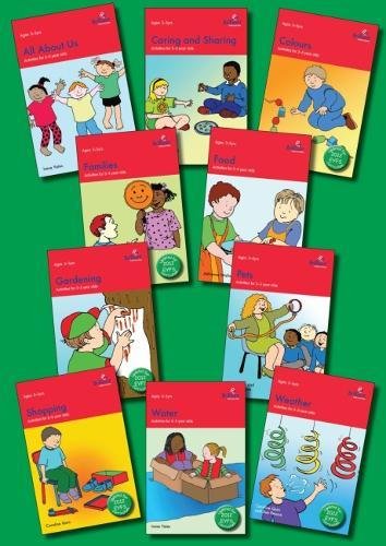 9780857476708: Activities for 3-5 Year Olds Set of 10 Books (2nd edition)