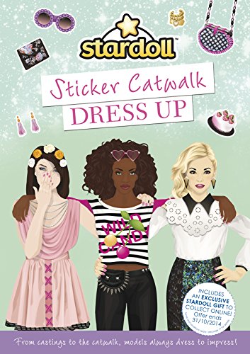 Stock image for Stardoll: Sticker Catwalk Dress Up (Stardoll Sticker Styling Series) for sale by WorldofBooks