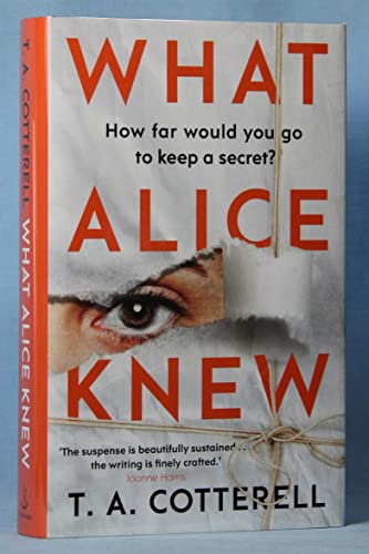 Stock image for What Alice Knew for sale by Fiction First