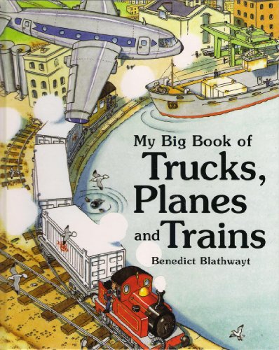 Beispielbild fr My Big Book of Trucks, Planes and Trains zum Verkauf von WorldofBooks