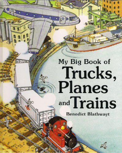 Imagen de archivo de My Big Book of Trucks, Planes and Trains a la venta por WorldofBooks