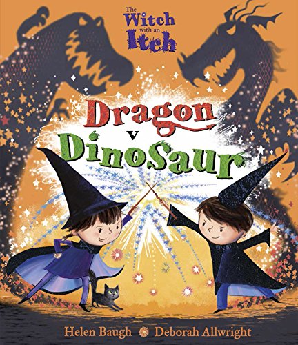 Stock image for The Witch with an Itch: Dragon v Dinosaur for sale by WorldofBooks