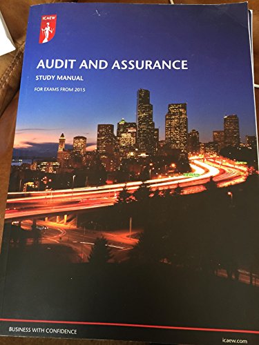 9780857609885: Audit and Assurance Study Manual and the Question