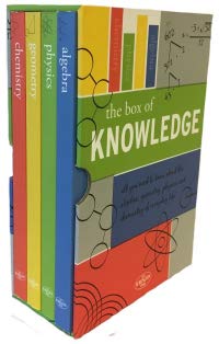 Imagen de archivo de The Box of Knowledge: Chemistry, Physics, Geometry Algebra (4 softcover books in case) a la venta por Wizard Books