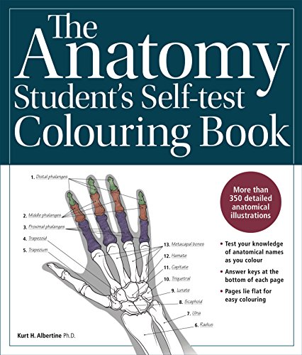 Stock image for The Anatomy Student's Self-Test Colouring Book for sale by WorldofBooks