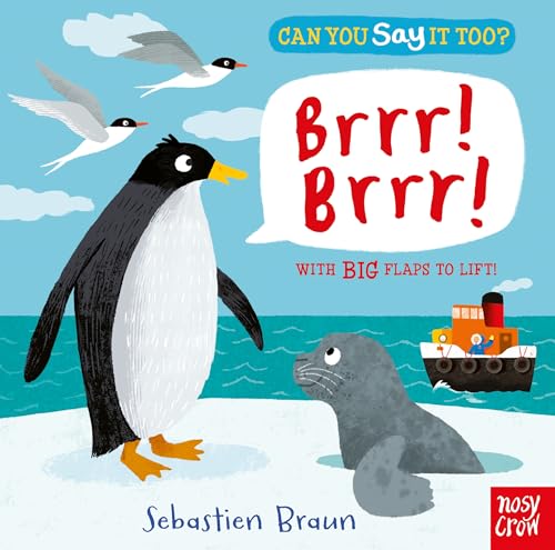 9780857637178: Can You Say It Too? Brrr! Brrr!: With BIG Flaps to Lift!