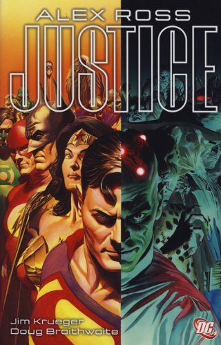 Stock image for Justice. Jim Krueger and Alex Ross, Story" for sale by Hawking Books